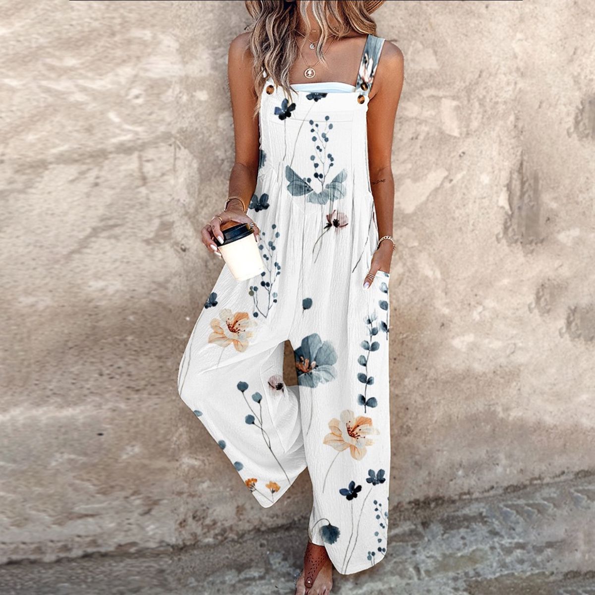 Jumpsuit Estampado Cómodo
