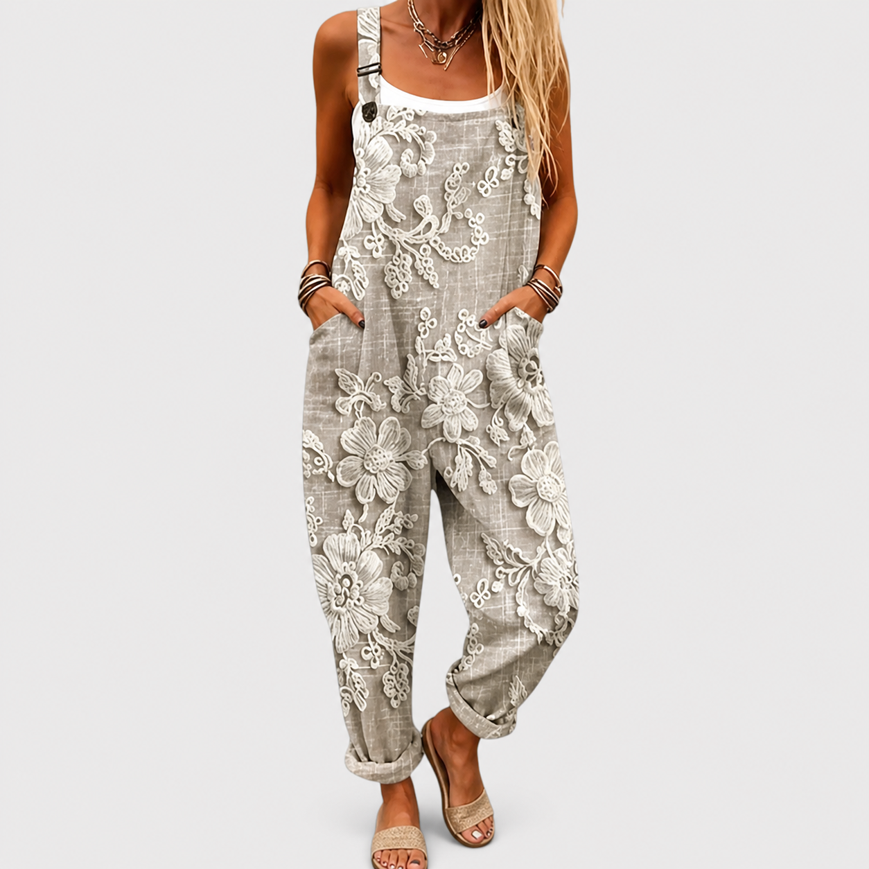Jumpsuit Estampado Cómodo