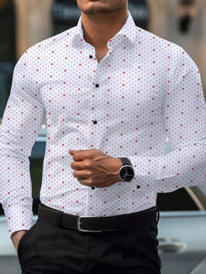 Camisa De Manga Larga Con Botones En La Parte Delantera
