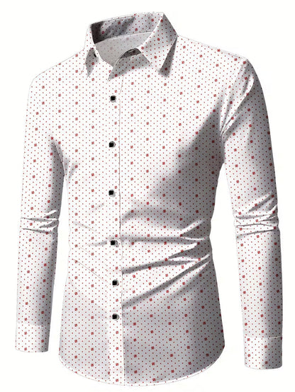 Camisa De Manga Larga Con Botones En La Parte Delantera