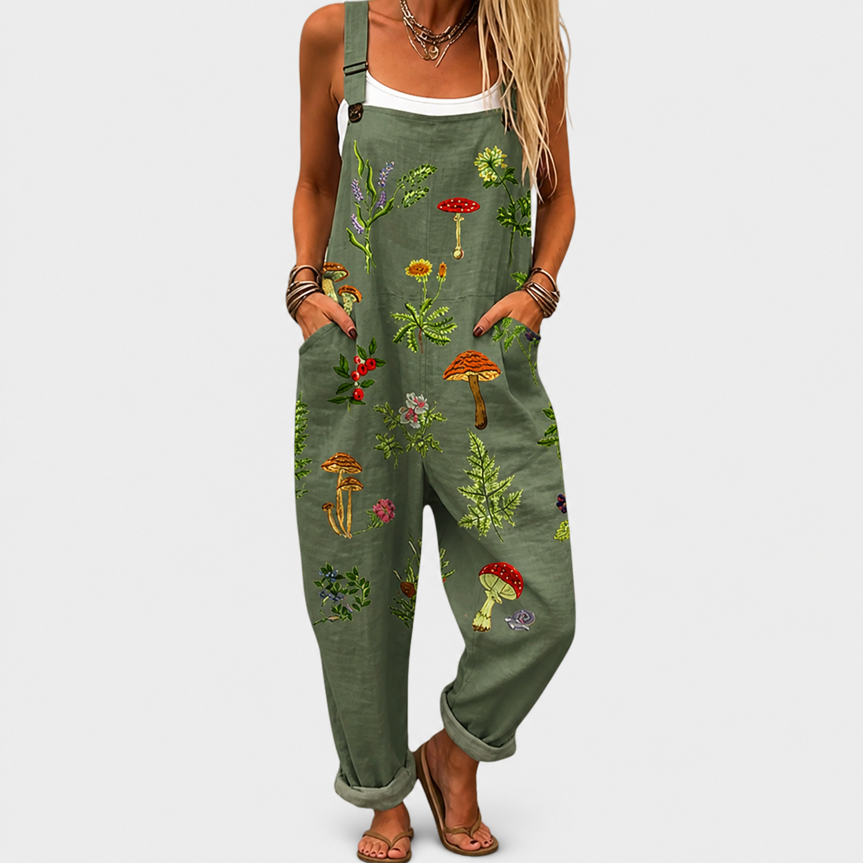 Jumpsuit Estampado Cómodo