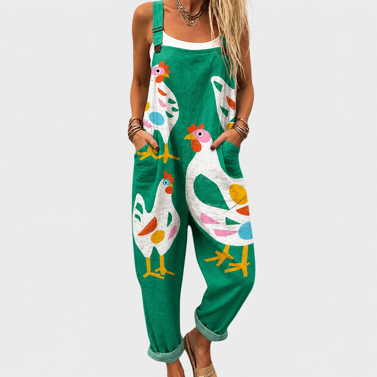 Jumpsuit Estampado Cómodo