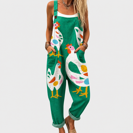 Jumpsuit Estampado Cómodo