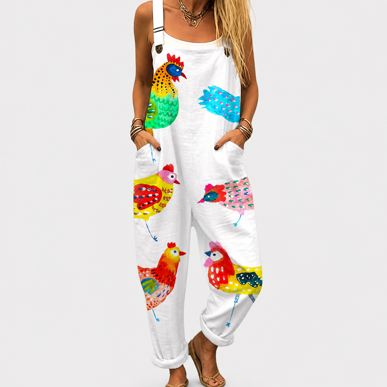 Jumpsuit Estampado Cómodo