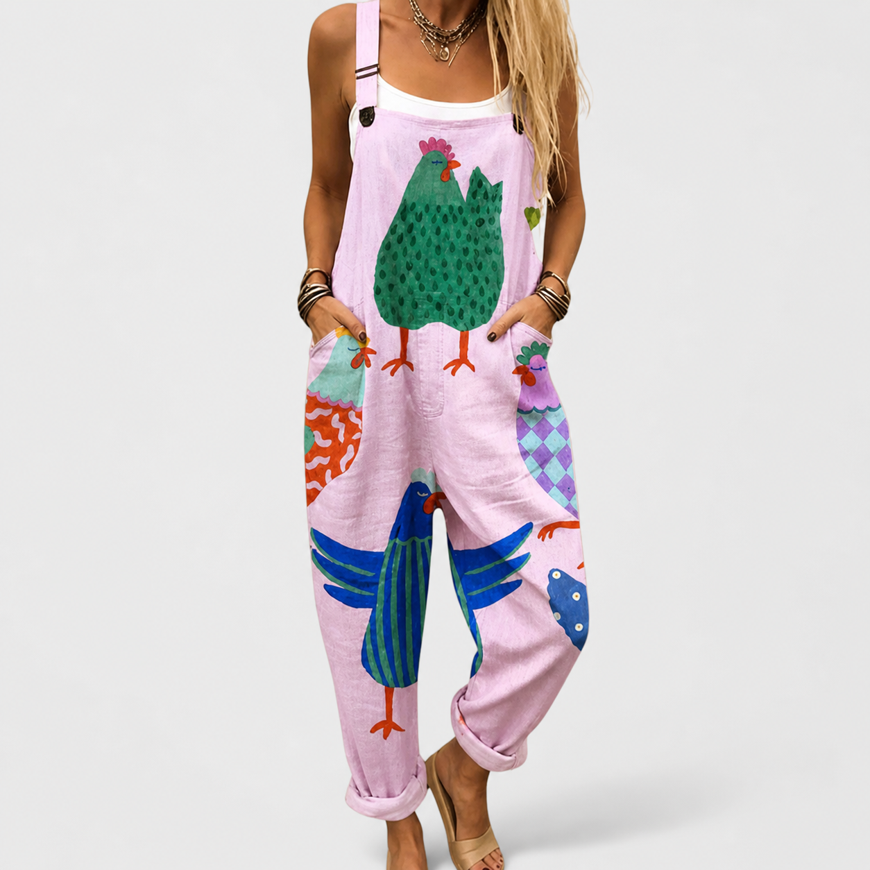 Jumpsuit Estampado Cómodo