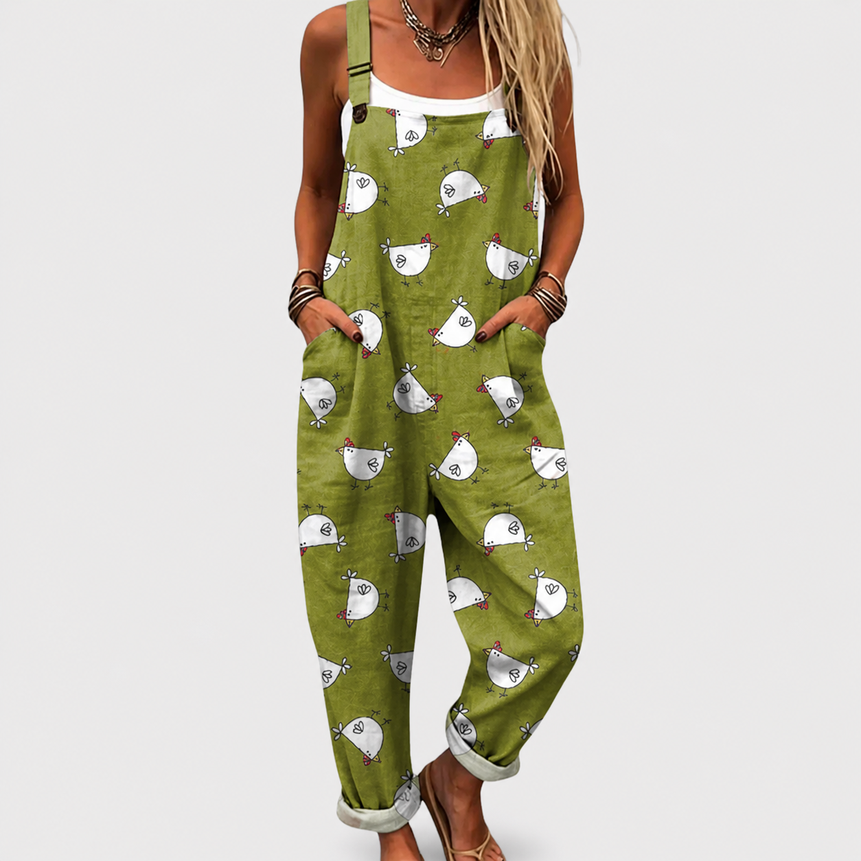 Jumpsuit Estampado Cómodo