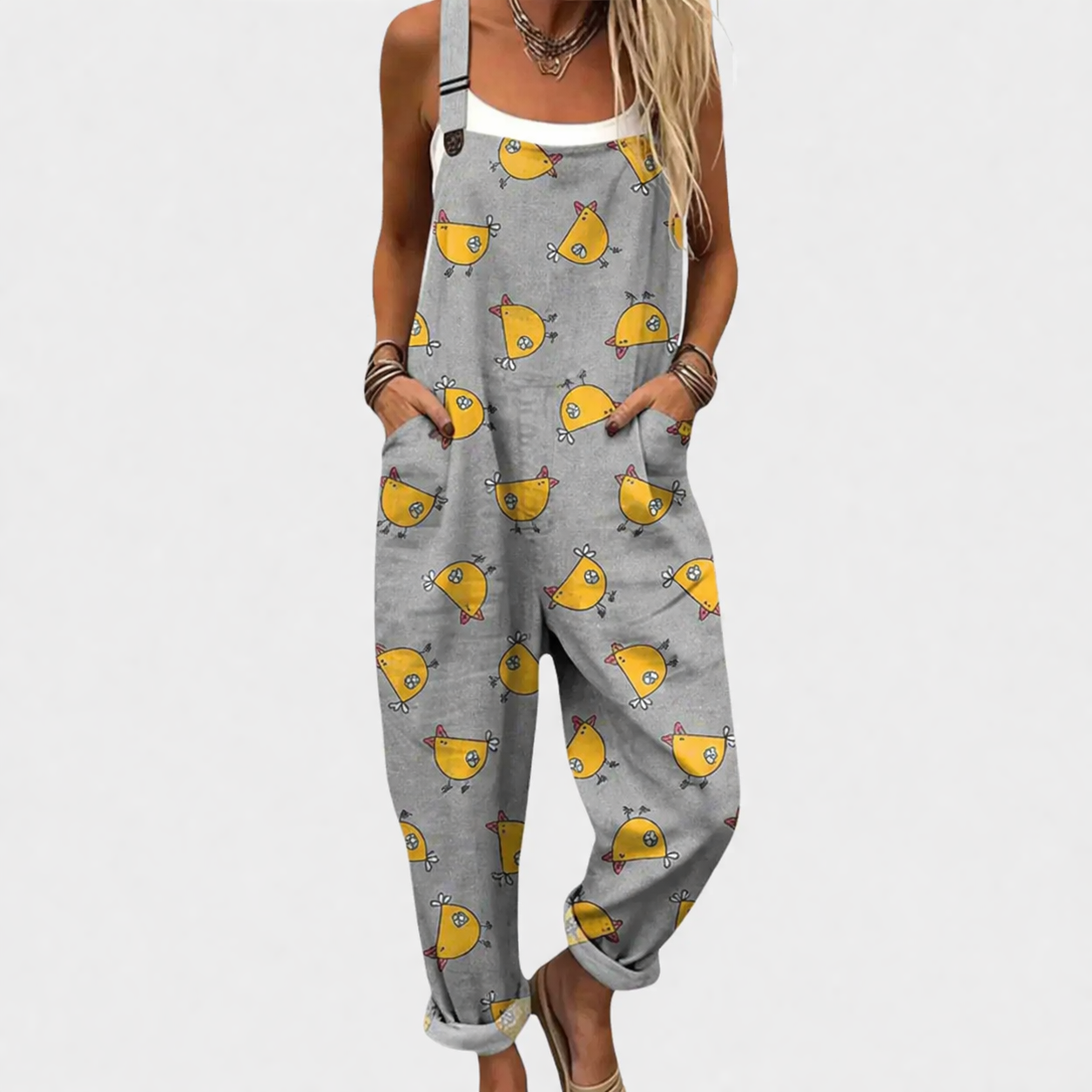 Jumpsuit Estampado Cómodo