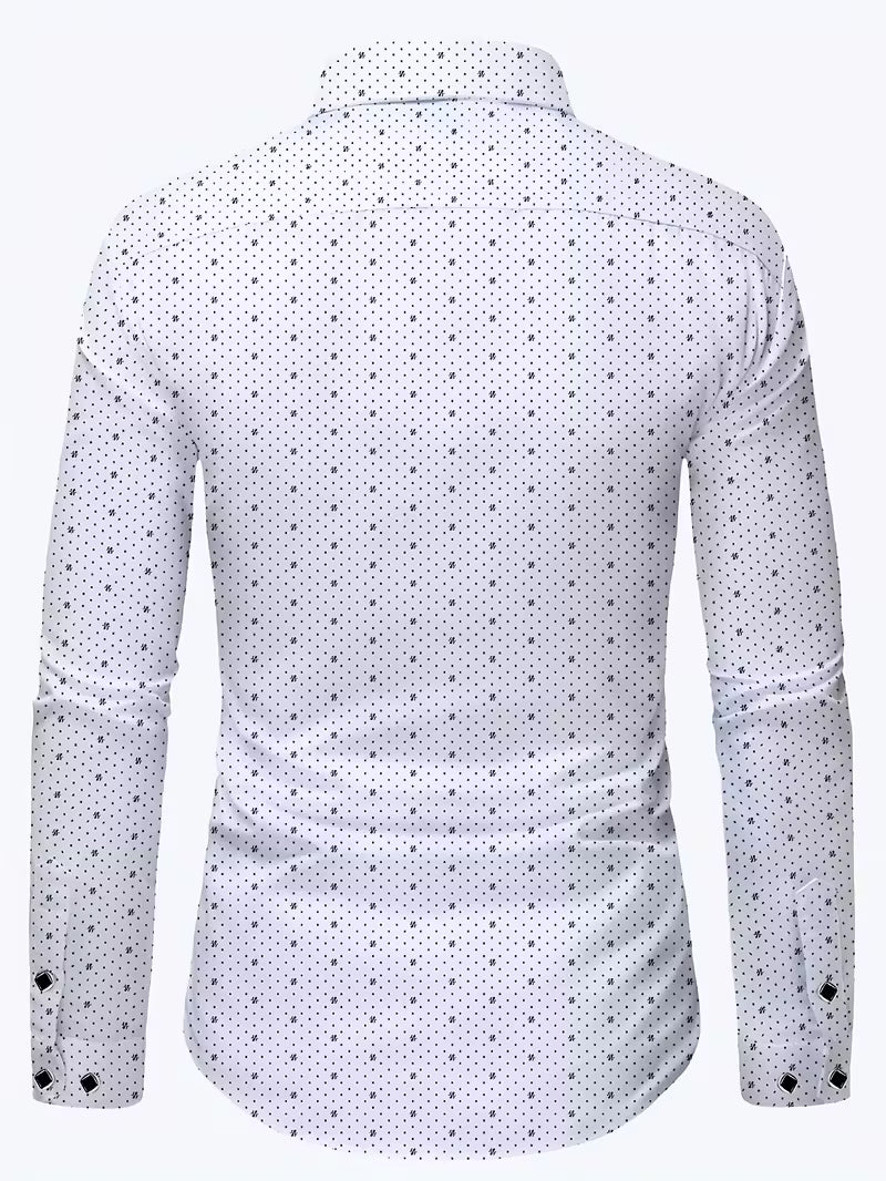 Camisa De Manga Larga Con Botones En La Parte Delantera