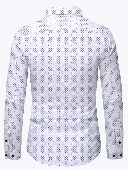 Camisa De Manga Larga Con Botones En La Parte Delantera
