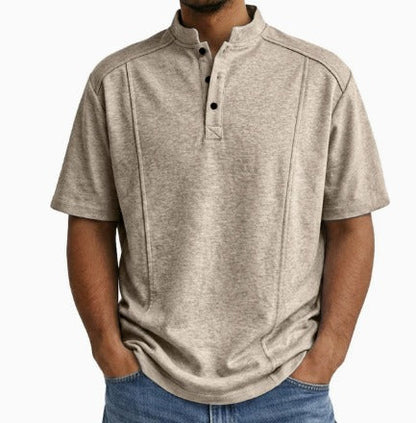 Brian - Playera cómoda de manga corta