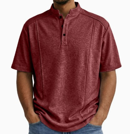 Brian - Playera cómoda de manga corta