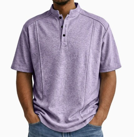 Brian - Playera cómoda de manga corta