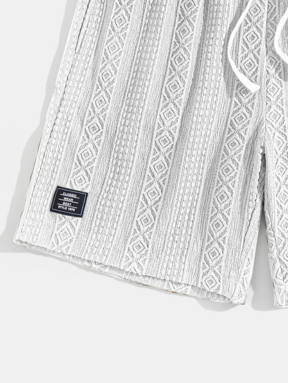 Ale - Pantalones Cortos Con Cintura Ajustable Con Cordón