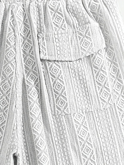 Ale - Pantalones Cortos Con Cintura Ajustable Con Cordón