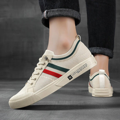 Henry | Zapatillas de Punto Ligeras y Transpirables con Cordones para Hombre