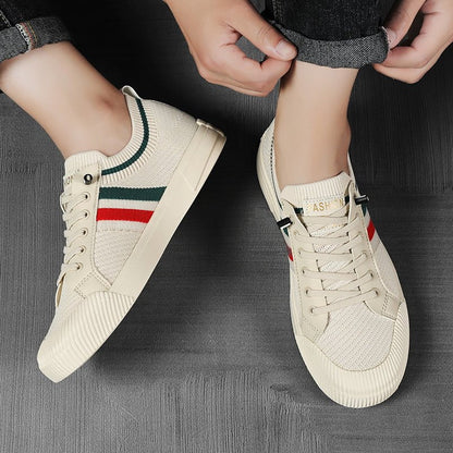 Henry | Zapatillas de Punto Ligeras y Transpirables con Cordones para Hombre