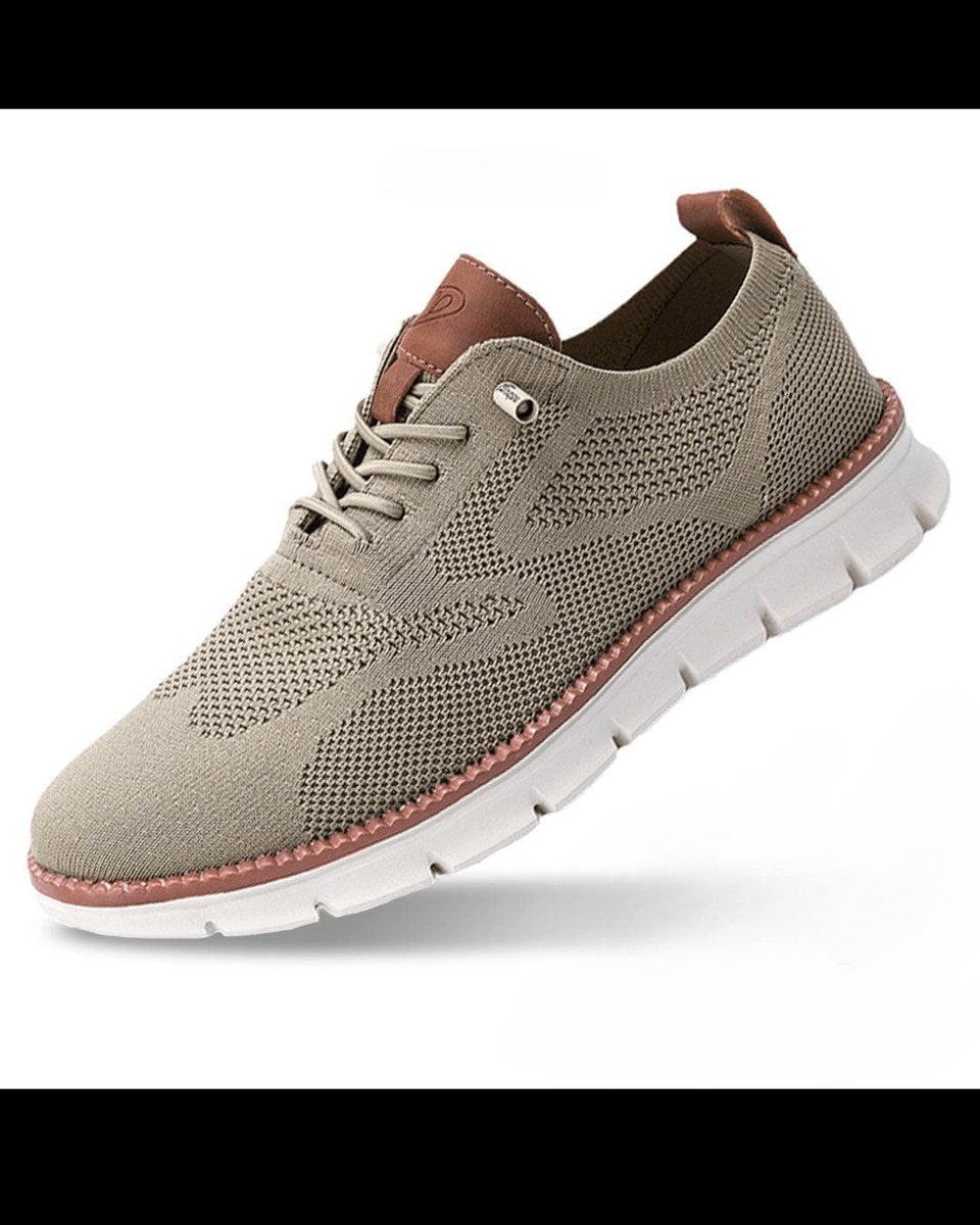William | Zapatillas Casuales de Punto Ligeras y Transpirables con Cordones para Hombre