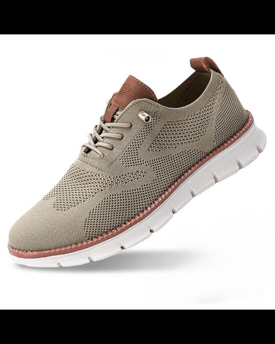 William | Zapatillas Casuales de Punto Ligeras y Transpirables con Cordones para Hombre