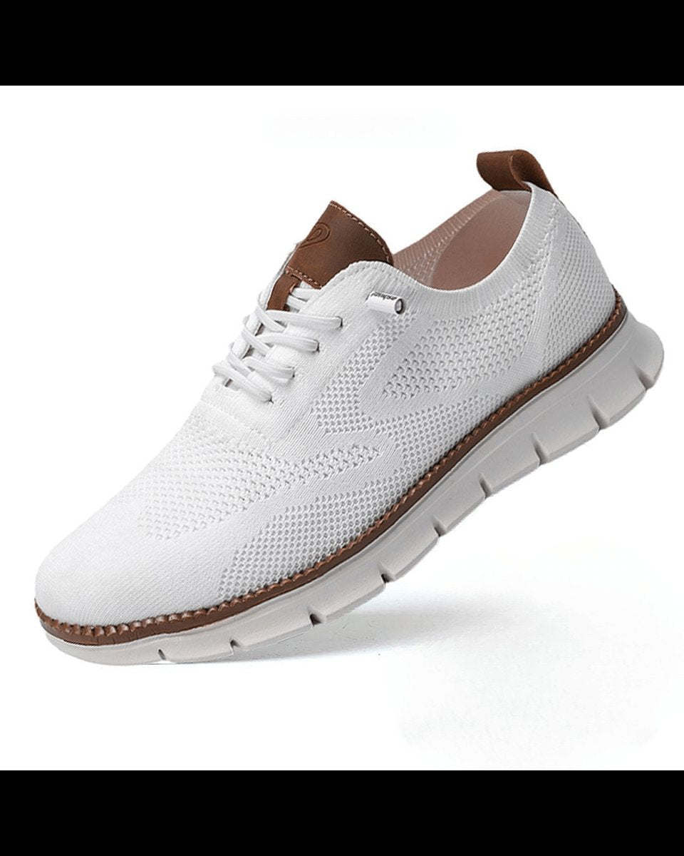 William | Zapatillas Casuales de Punto Ligeras y Transpirables con Cordones para Hombre