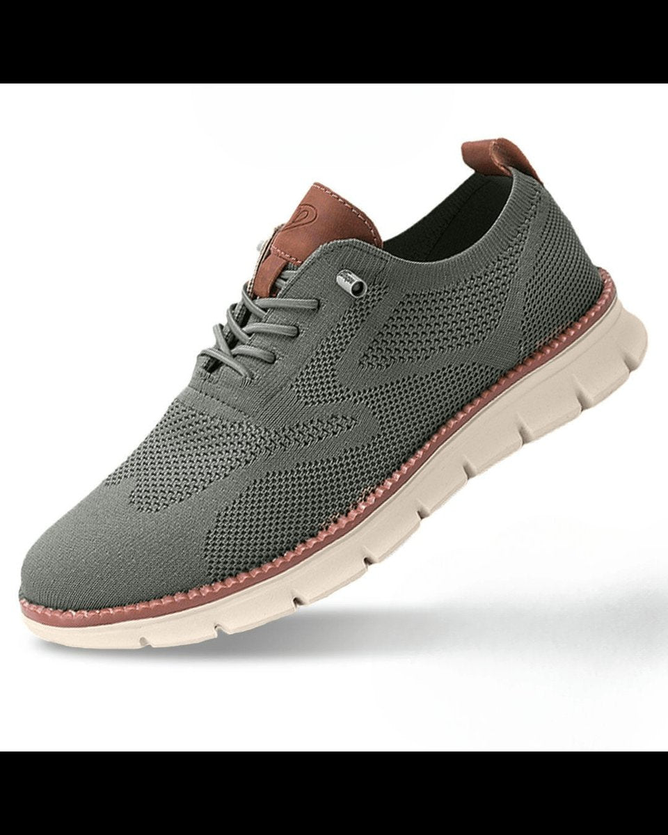 William | Zapatillas Casuales de Punto Ligeras y Transpirables con Cordones para Hombre