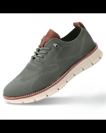 William | Zapatillas Casuales de Punto Ligeras y Transpirables con Cordones para Hombre