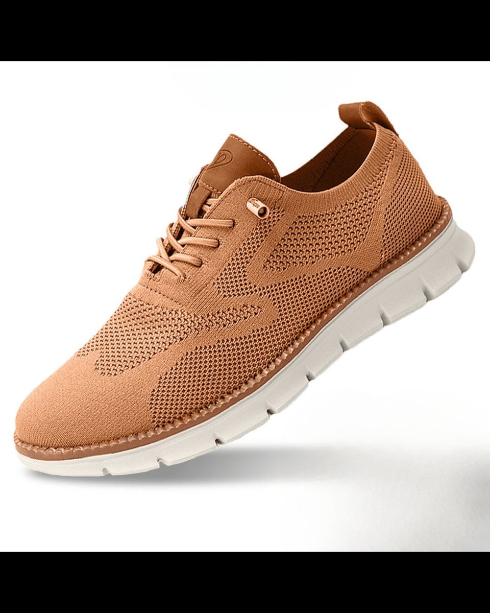William | Zapatillas Casuales de Punto Ligeras y Transpirables con Cordones para Hombre