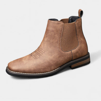 Daniel | Botines Chelsea Estilo Western sin Cordones para Hombre