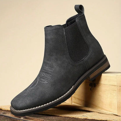 Daniel | Botines Chelsea Estilo Western sin Cordones para Hombre