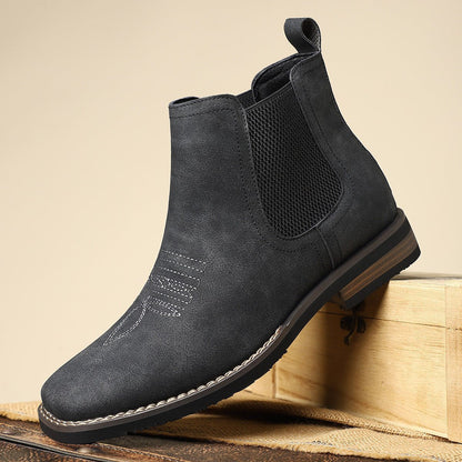 Daniel | Botines Chelsea Estilo Western sin Cordones para Hombre