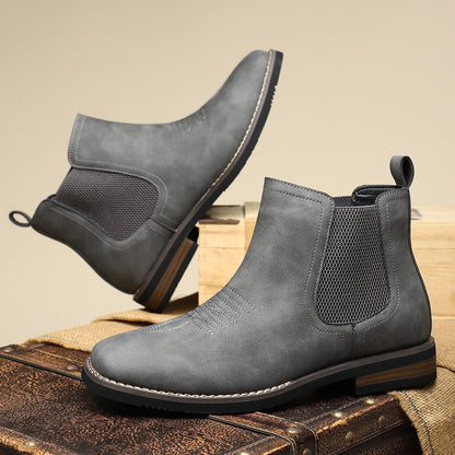 Daniel | Botines Chelsea Estilo Western sin Cordones para Hombre